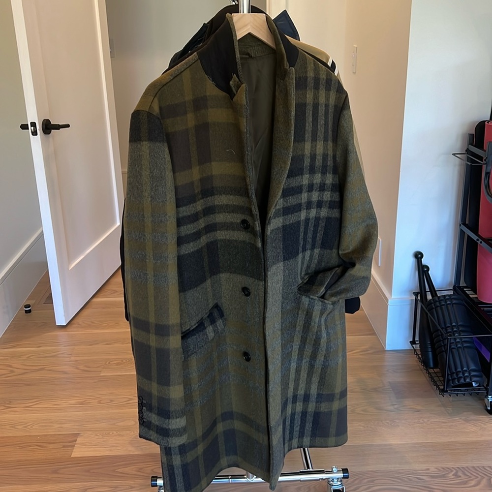 Bonobos Italian Wool Trench Coat